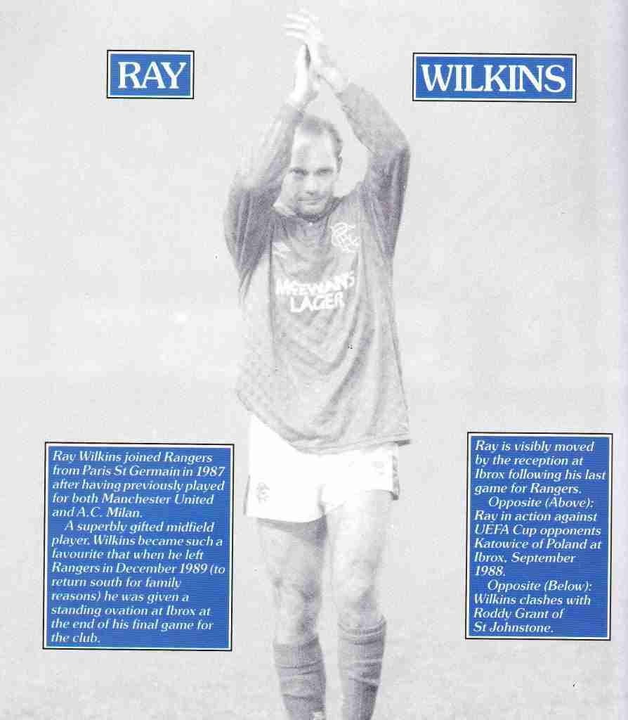 ray wilkins last game