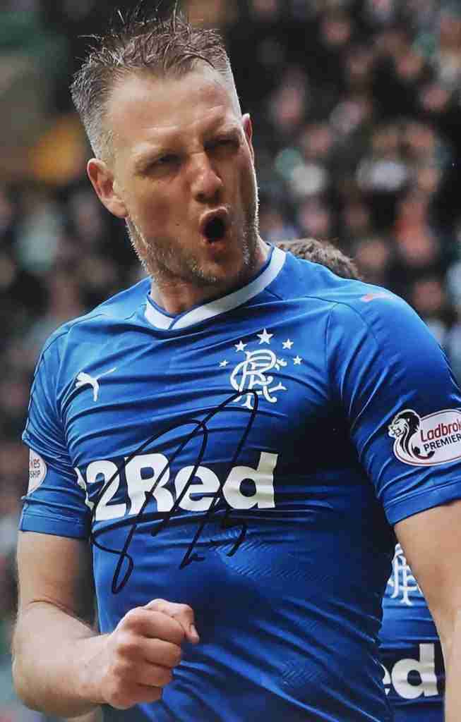 clint hill celebrates his equaliser signed by clint hill 48925219712 o