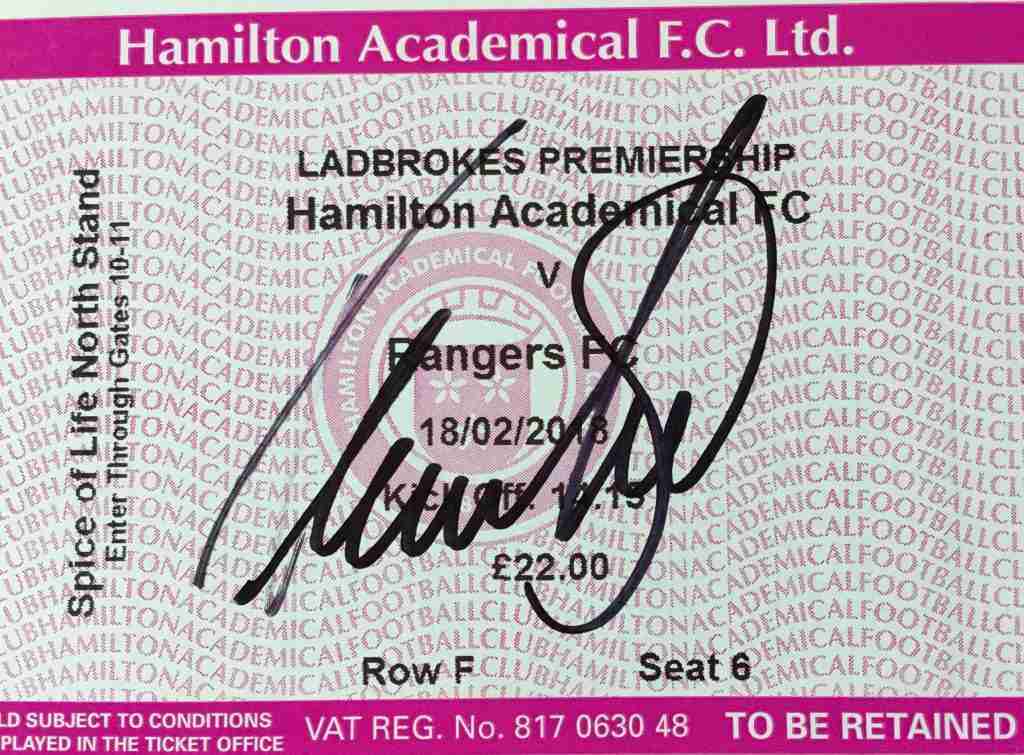 matchday ticket autographed by josh windass 25469114107 o