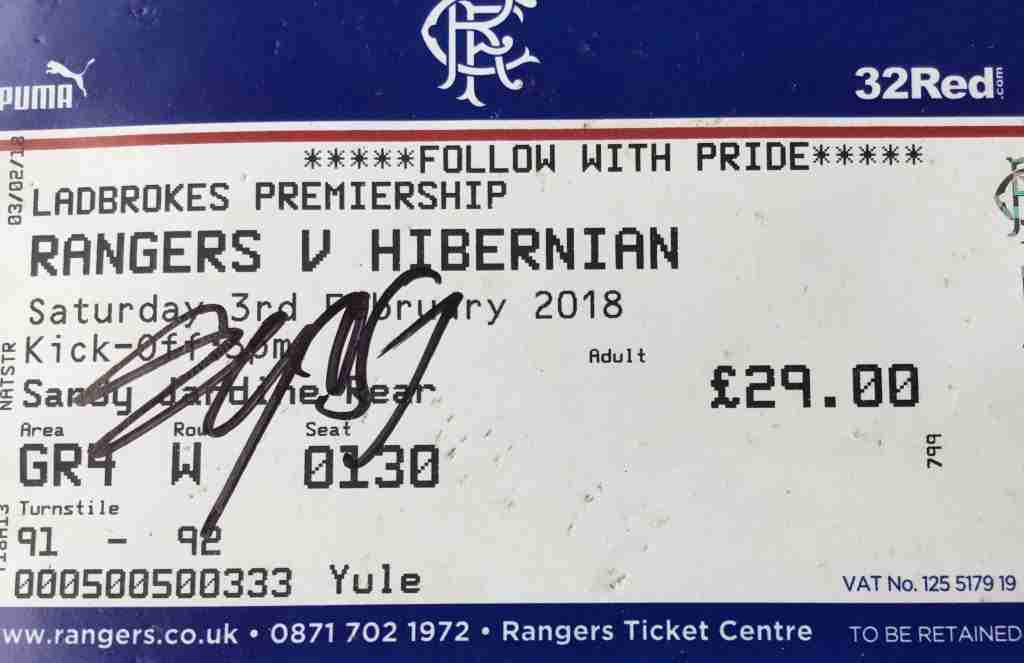 matchday ticket autographed by sean goss 39175774785 o