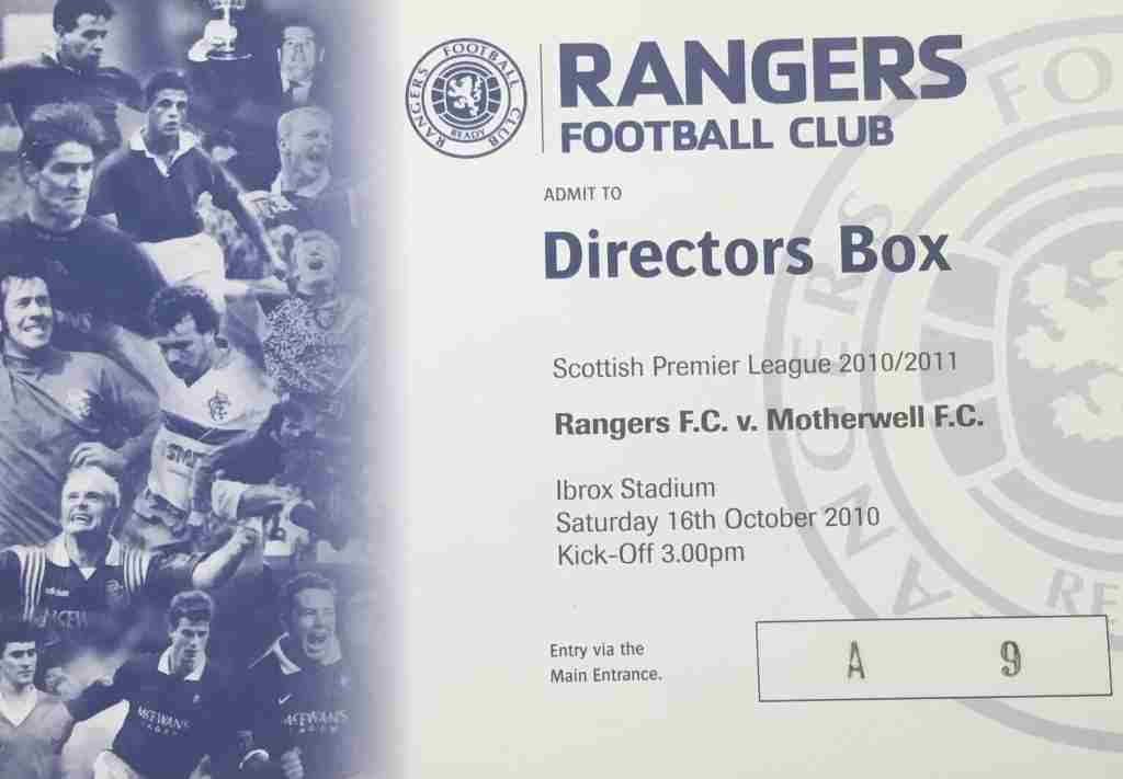 matchday ticket directors box 50093064771 o