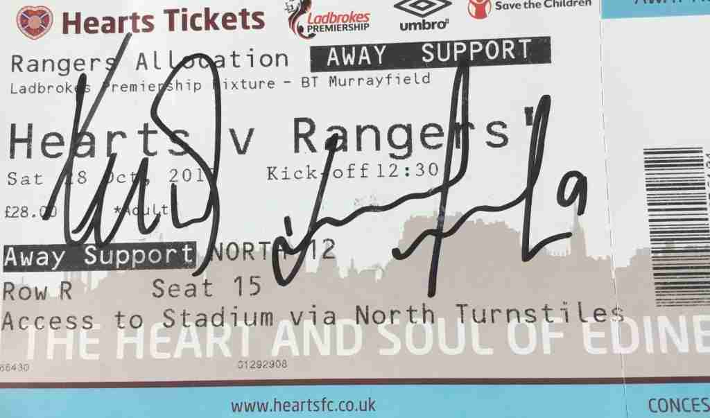 matchday ticket signed by kenny miller and josh windass 37937988546 o