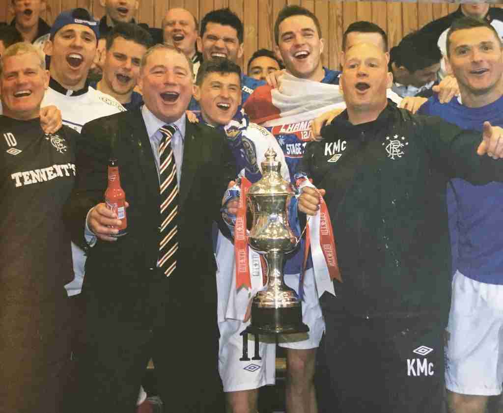 rangers management team with the sfl 3 trophy 49316092527 o
