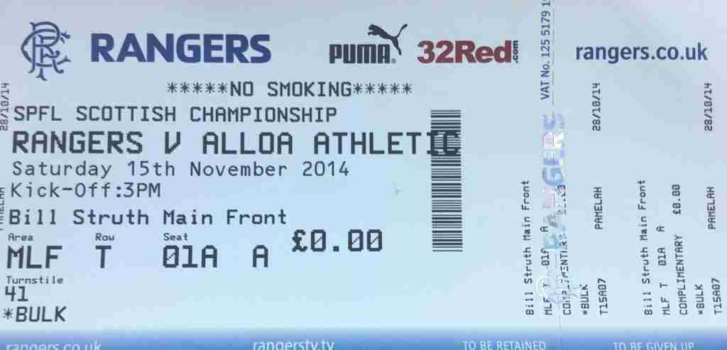matchday ticket 30584591616 o