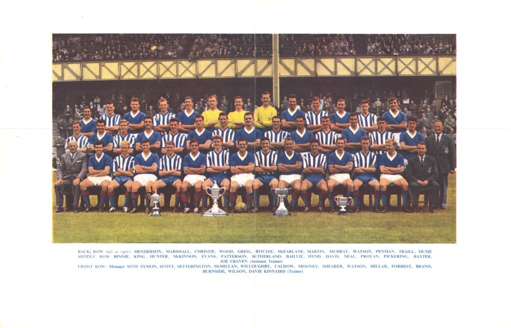 1962 63 team line up