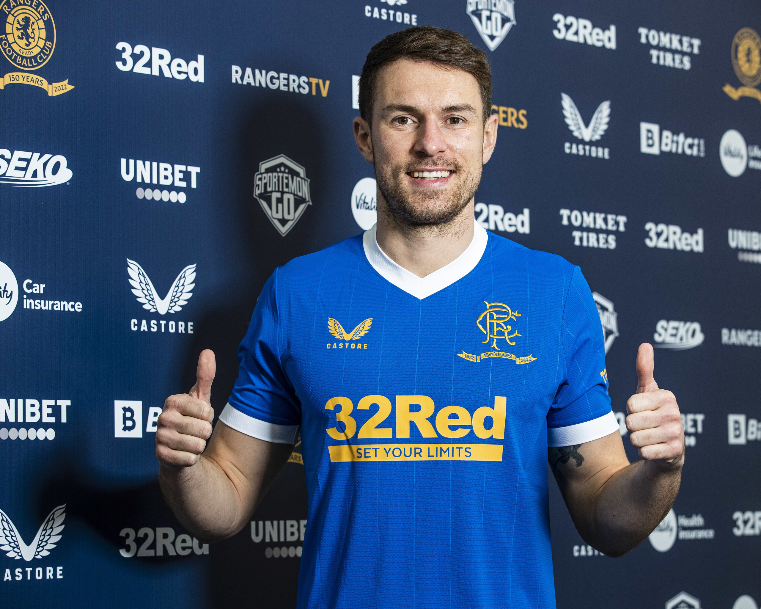 rangers signing the rangers training centre