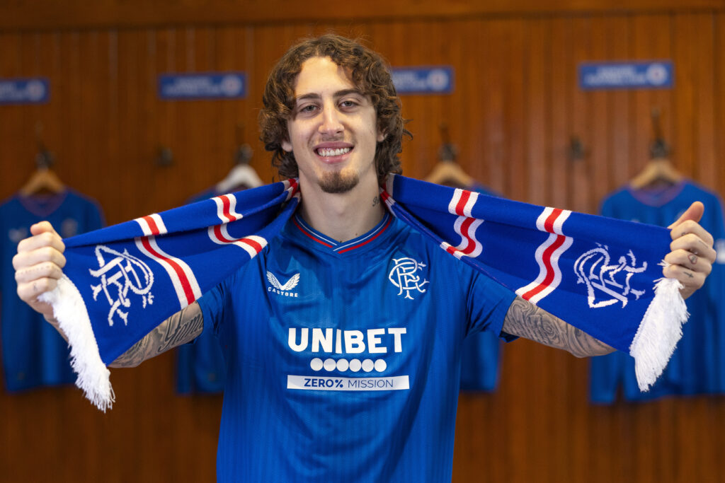 rangers signing ibrox stadium